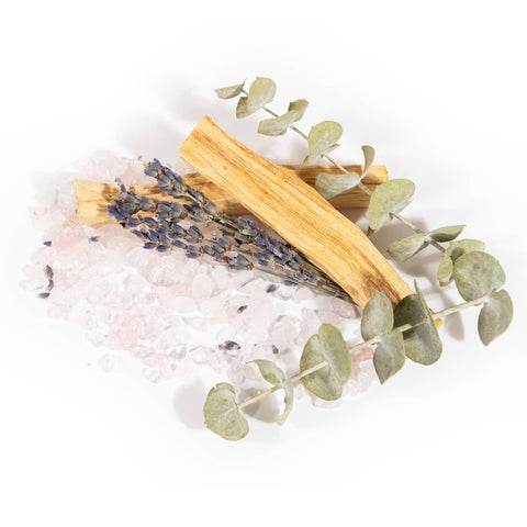 Palo Santo & Lavender Smudging Jar Set