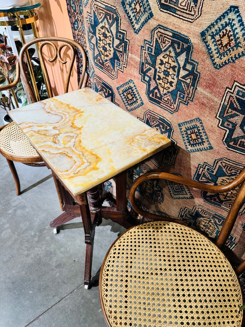 Vintage Marble Top Table