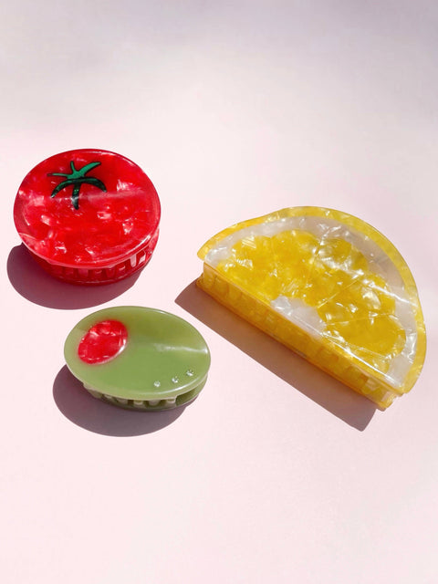 Tomato Hair Clip