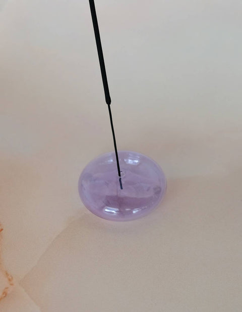 Glass Incense Holder