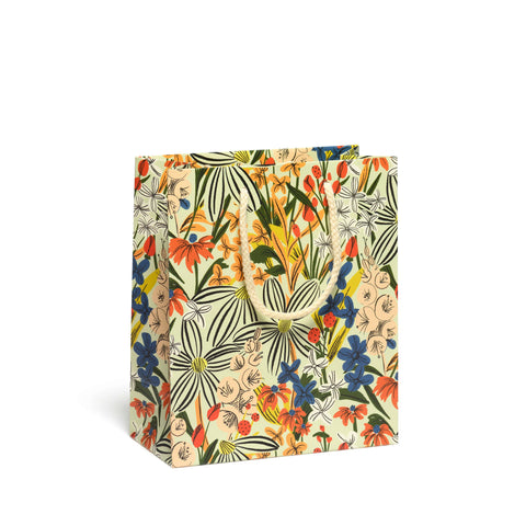 Striped Florals Gift Bag