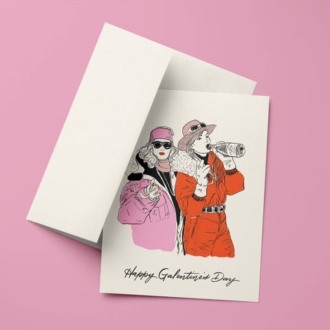 Galentine's Day Greeting Card
