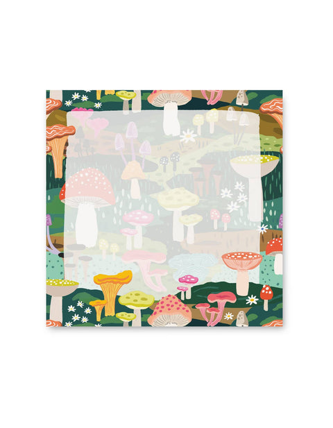 Mushroom Heaven Jumbo Desk Pad