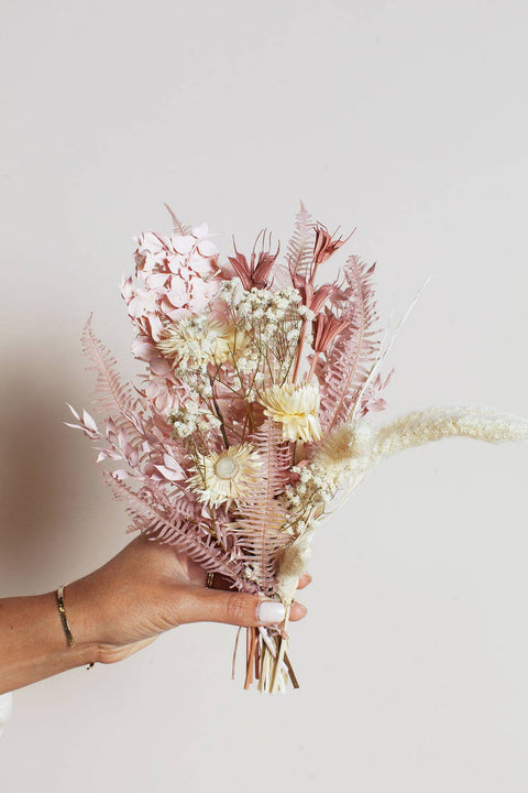 Blush & White Mix Mini Bouquet