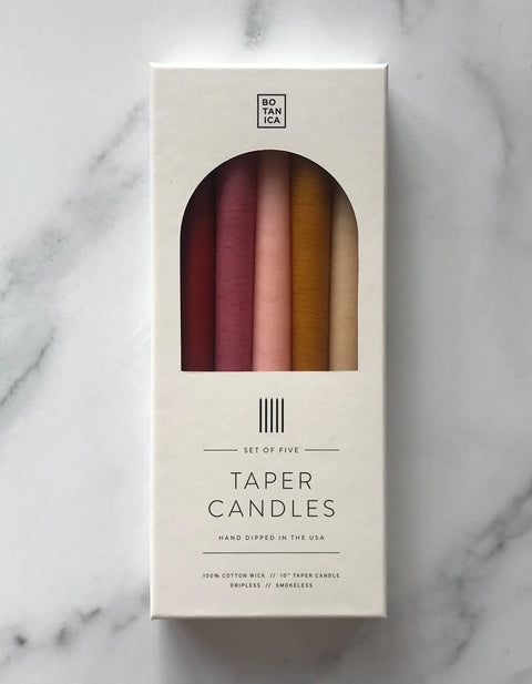 Elemental Zodiac Taper Candles