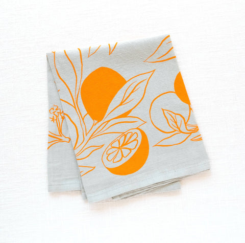 Clementine Tea Towel