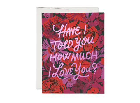 I Love You Card