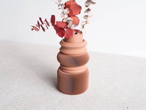 Nu Terracotta Modular Vase