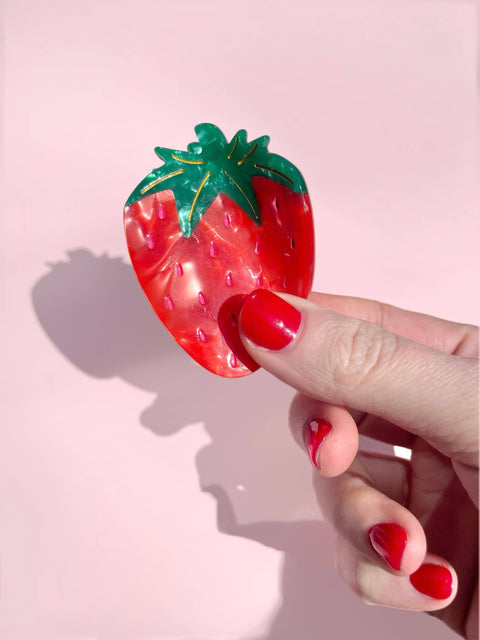Strawberry Hair Clip