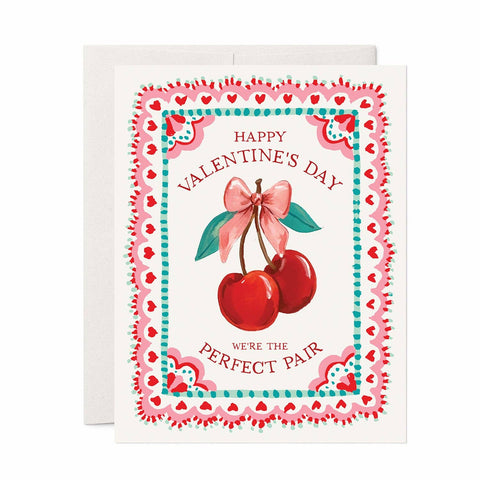 Cherries Valentine Card