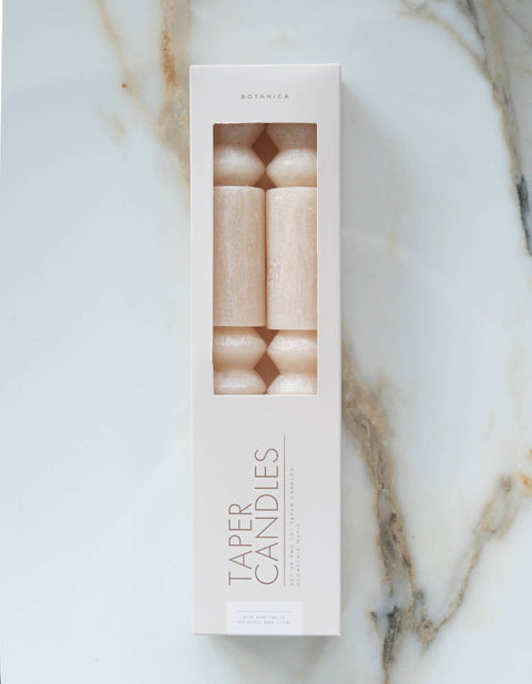 Geometric Taper Candles
