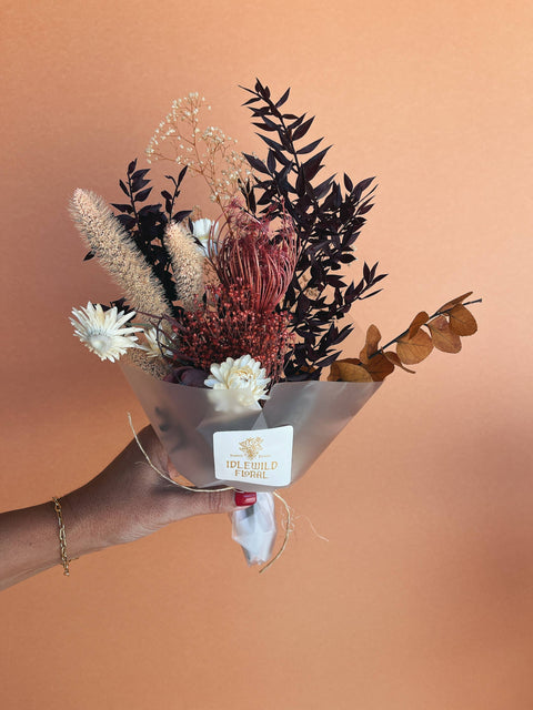 Fall Dried Flower Bouquet