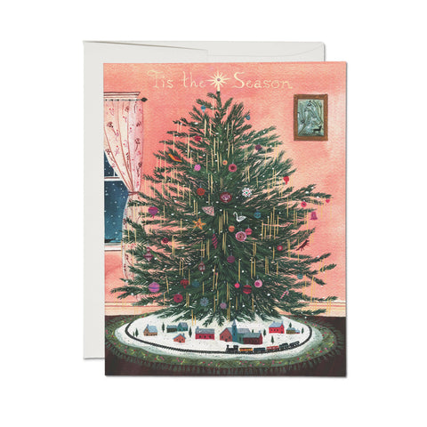 Tinsel Tree Card