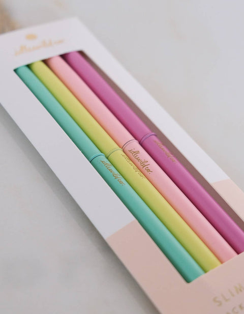 Slim Pen Pastel Brights, Set of Four