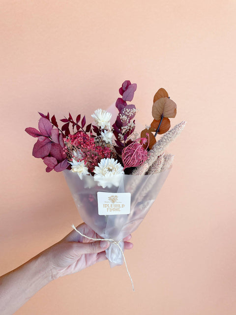 Fall Dried Flower Bouquet