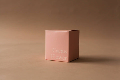 Cactus Flower Candle