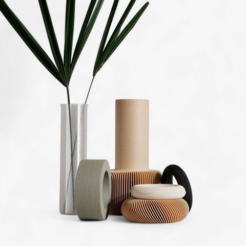 Nu Olive Beige Modular Vase