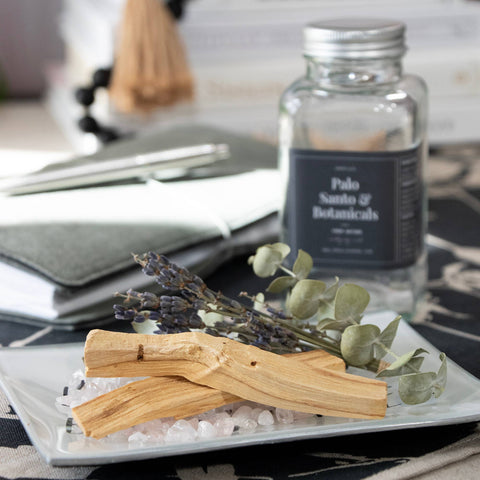 Palo Santo & Lavender Smudging Jar Set