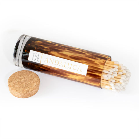 Tortoise Jar with Cork Lid & Matches