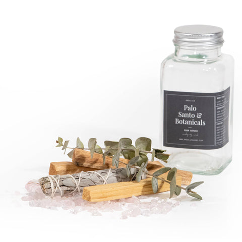 Palo Santo & White Sage Smudging Jar Set