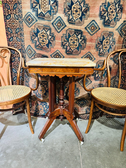 Vintage Marble Top Table