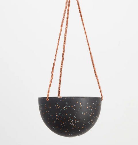 Terrazzo Dome Hanging Planter