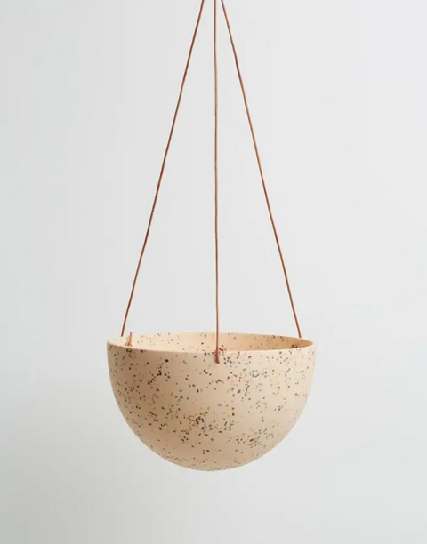 Terrazzo Dome Hanging Planter