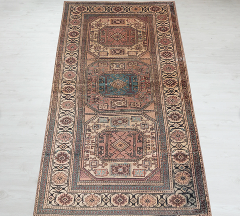 #22 Vintage Oushak Rug 3x6'