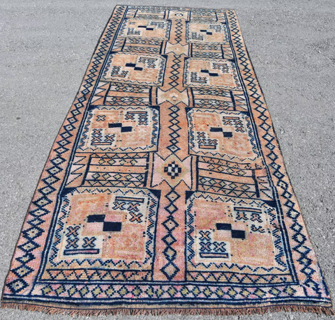 #3 Vintage Herki Rug 50x153"