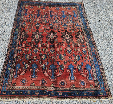 Kenza Vintage Moroccan Rug 5x2.5