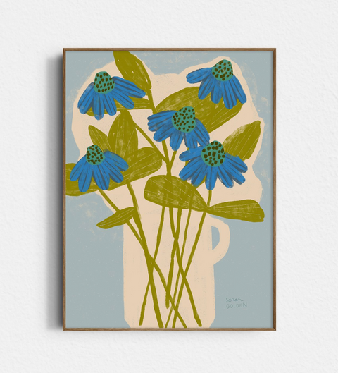 Coneflower Bouquet Print