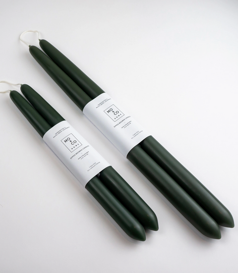 100% Beeswax Taper Candles