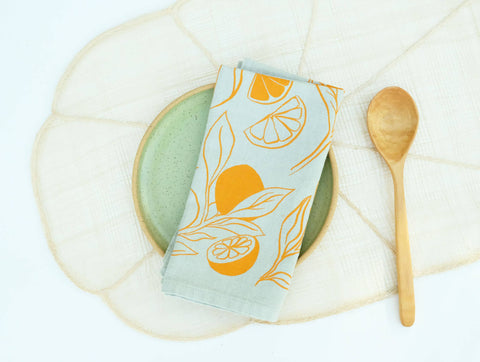 Clementine Tea Towel