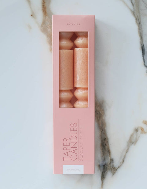Geometric Taper Candles