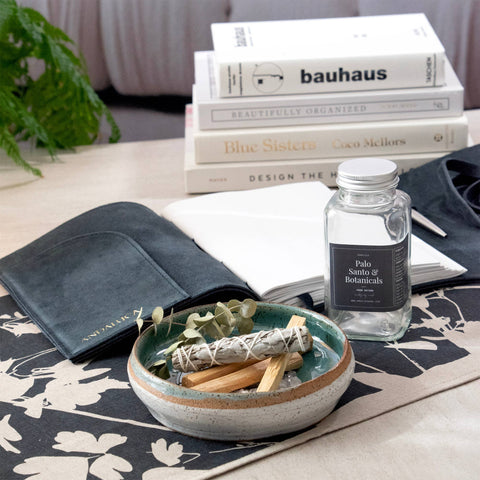 Palo Santo & White Sage Smudging Jar Set