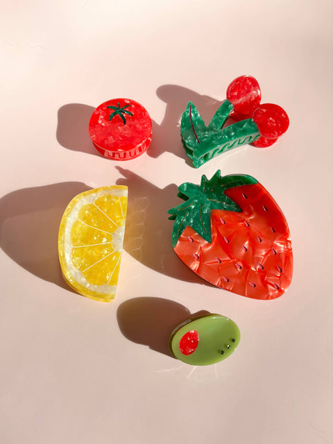 Cherry Hair Clip