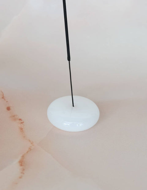 Glass Incense Holder