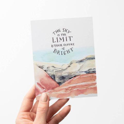 Big Sky Bright Future Card