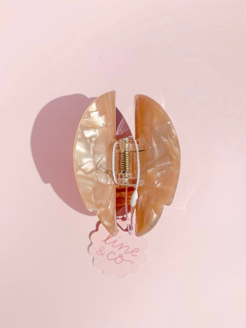 Blonde Sleeping Dog Hair Clip