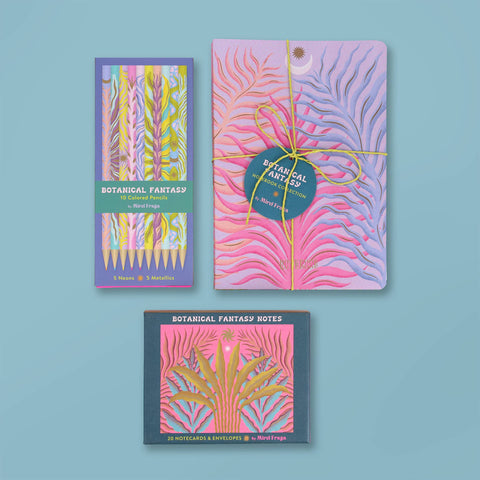 Botanical Fantasy Notebook Collection
