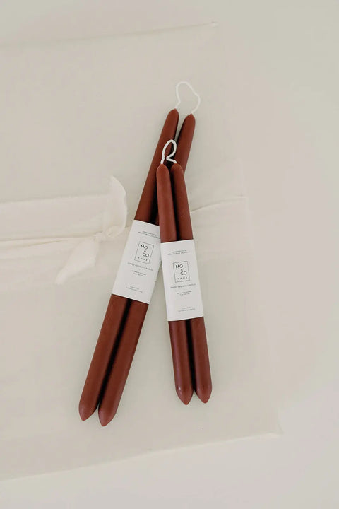 100% Beeswax Taper Candles