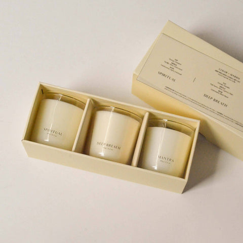 Mini Wellness Candle Gift Set