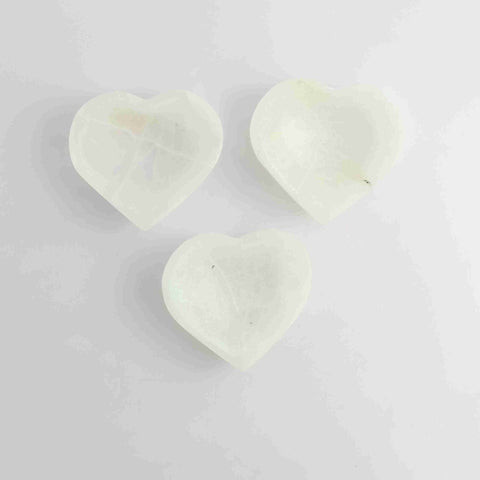 Selenite Heart Bowl