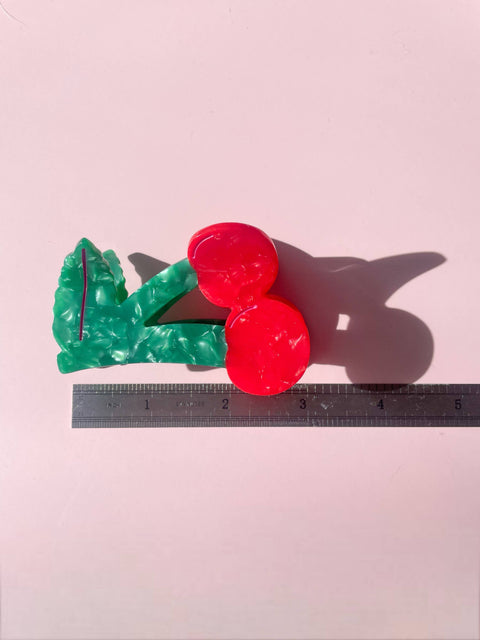 Cherry Hair Clip