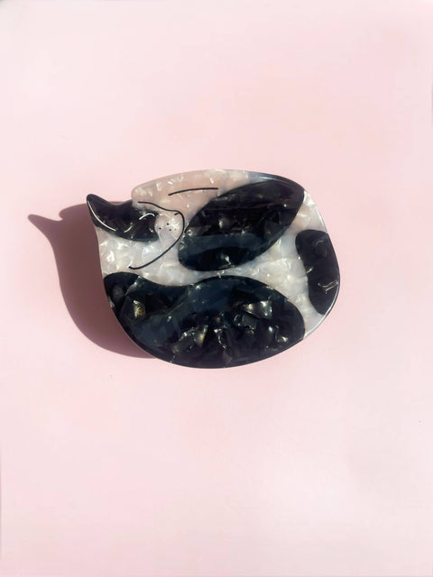 Sleeping Cat Hair Clip