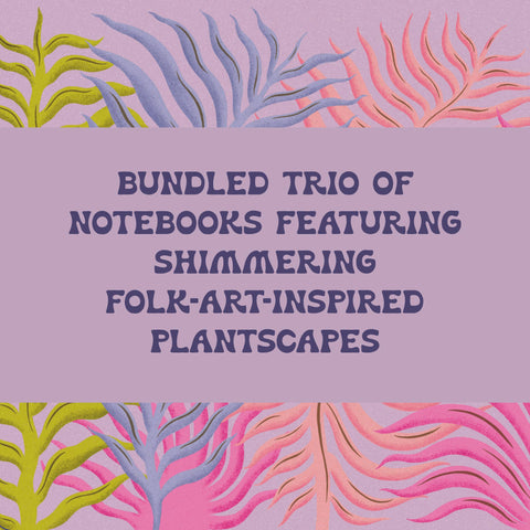 Botanical Fantasy Notebook Collection