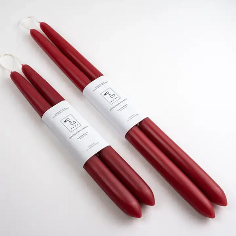 100% Beeswax Taper Candles