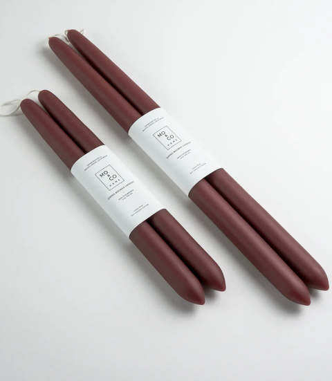 100% Beeswax Taper Candles