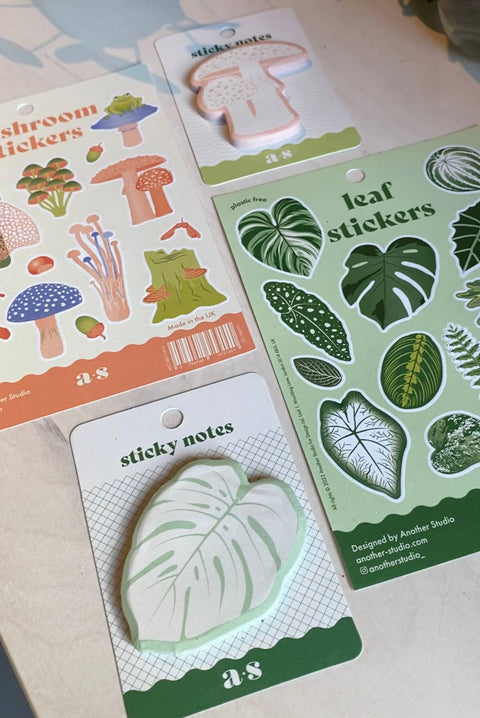 Houseplant Leaves Sticker Sheet