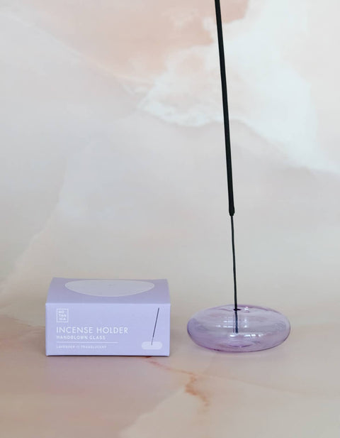 Glass Incense Holder